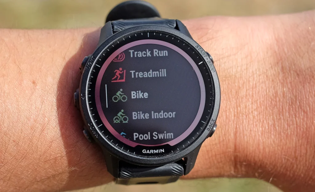 Garmin Forerunner 955 Solar - best Fitness Tracker for cycling