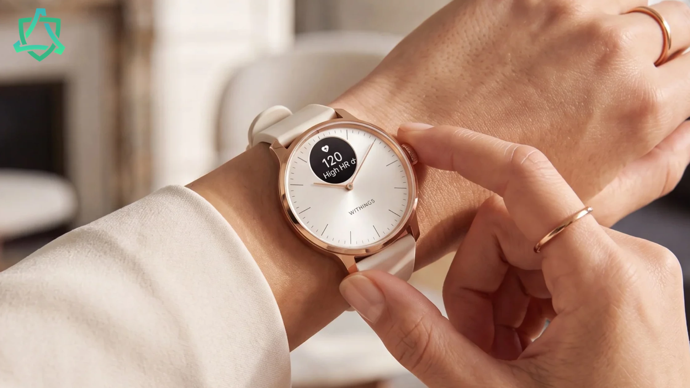 Withings ScanWatch Light - Fitness Tracker with best battery life